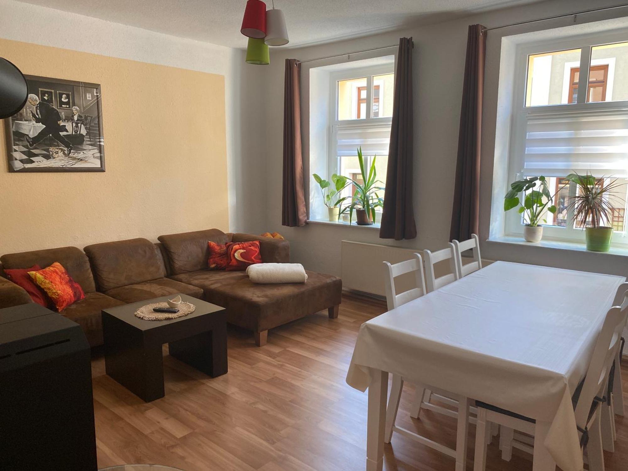 Ferienwohnung Zwönitz Buitenkant foto